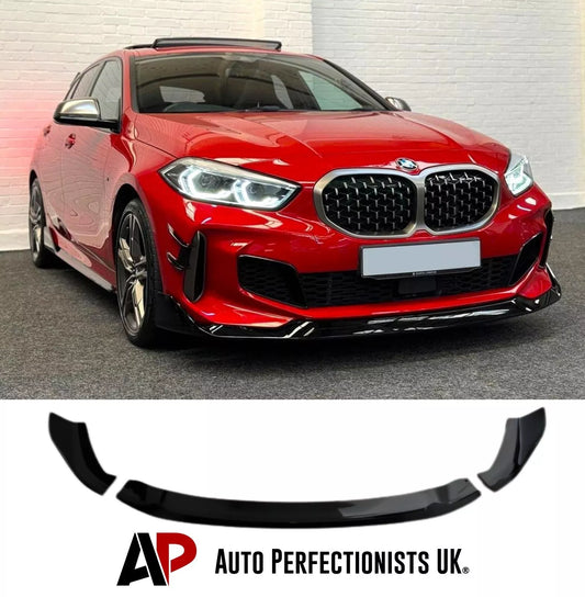 BMW 1 Series F40 Front Splitter 2020-2024 Gloss Black