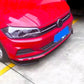 VW Polo MK6 AW GTI R Front Splitter 2018-2024 Gloss Black