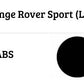 Range Rover Sport L494 Car Rear Roof Spoiler Gloss Black
