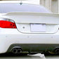 BMW 5 Series M5 Rear Valance Diffuser Quad Exit 2003-2010 Gloss Black