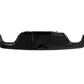 BMW 5 Series M5 Rear Valance Diffuser Quad Exit 2003-2010 Gloss Black