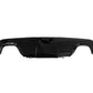 BMW 5 Series M5 Rear Valance Diffuser Quad Exit 2003-2010 Carbon Fibre