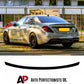 Mercedes S Class W222 Car Rear Spoiler 2013-2020 Gloss Black