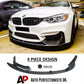 BMW M3 M4 F80 F82 F83 Front Splitter 2014-2020 Carbon Fibre