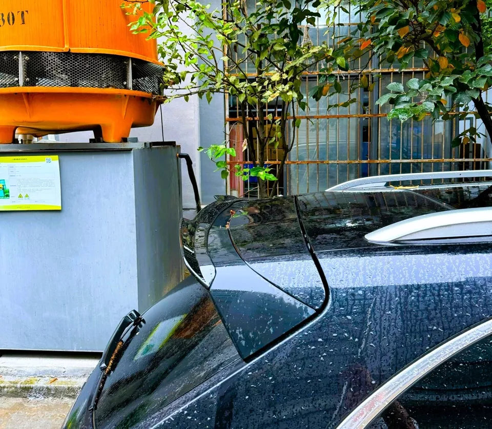 Porsche Cayenne Car Rear Roof Spoiler 2015-2018 Gloss Black