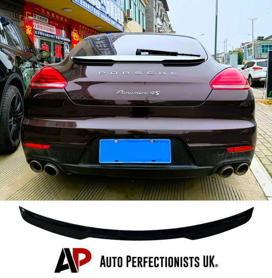 Porsche Panamera 970 Car Rear Spoiler 2013-2016 Gloss Black