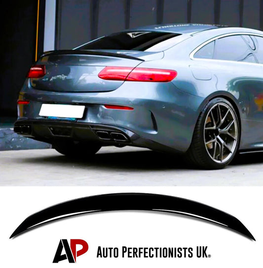 Mercedes E Class Coupe C238 Car Rear Spoiler 2016-2023 Gloss Black