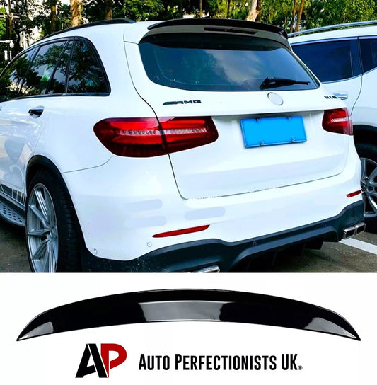 Mercedes GLC Class X253 Car Rear Roof Spoiler 2015-2024 Gloss Black