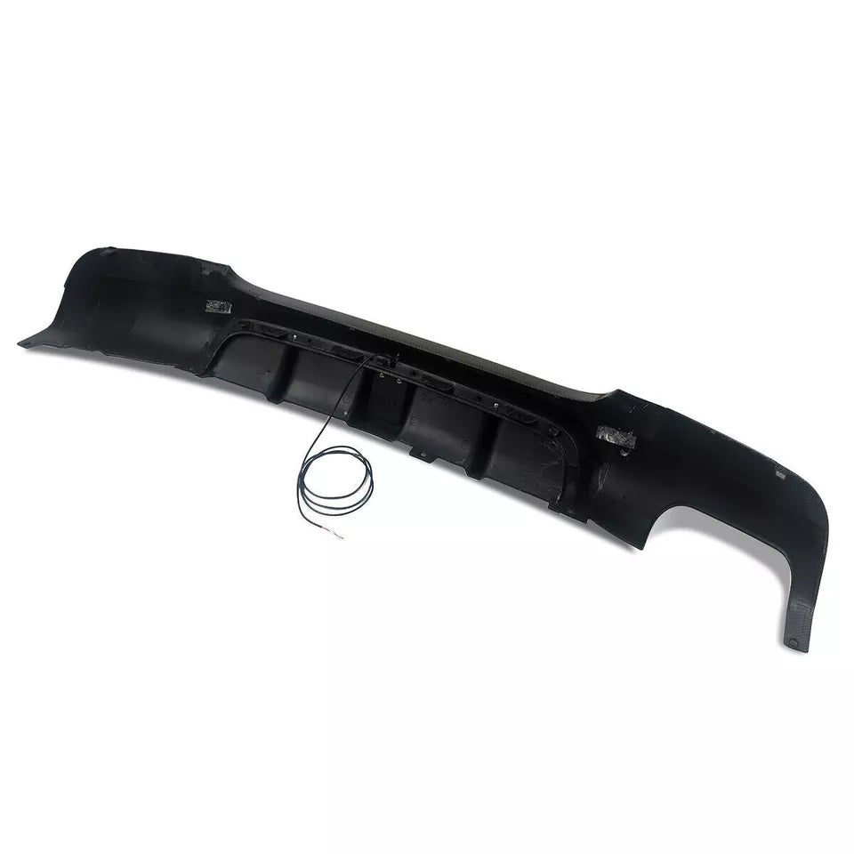 BMW 3 Series E90 Rear Valance Diffuser Splitter 2004-2013 Carbon Fibre