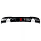 BMW 3 Series 335i E90 E91 Rear Valance Diffuser 2004-2013 Gloss Black