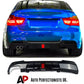 BMW 3 Series E90 Rear Valance Diffuser Splitter 2004-2013 Gloss Black