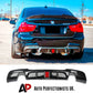 BMW 3 Series 335i E90 E91 Rear Valance Diffuser 2004-2013 Carbon Fibre
