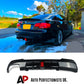 BMW 3 Series E92 Rear Valance Diffuser Splitter 2004-2012 Gloss Black
