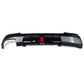 BMW 3 Series E92 Rear Valance Diffuser Splitter 2004-2012 Gloss Black