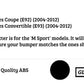 BMW 3 Series E92 Rear Valance Diffuser Splitter 2004-2012 Gloss Black