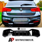 BMW 1 Series F20 F21 Rear Diffuser Lip Bumper 2015-2019 S Carbon Fibre