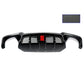 BMW 5 Series M5 F10 Rear Valance Diffuser Quad 2010-2017 Carbon Fibre