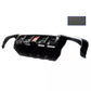 BMW 5 Series M5 F10 Rear Valance Diffuser Quad 2010-2017 Carbon Fibre