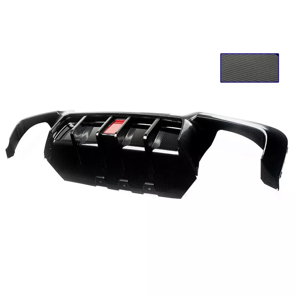 BMW 5 Series M5 F10 Rear Valance Diffuser Quad 2010-2017 Carbon Fibre