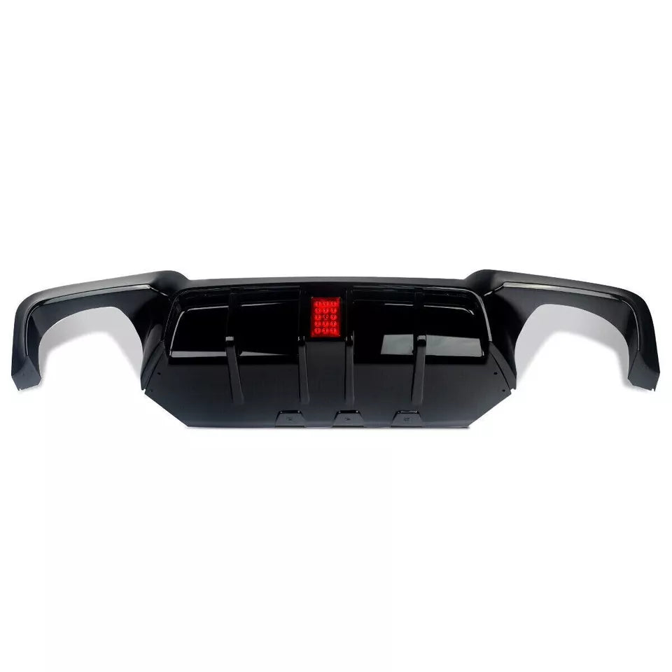 BMW 5 Series M5 F10 Rear Valance Diffuser 2010-2017 Gloss Black
