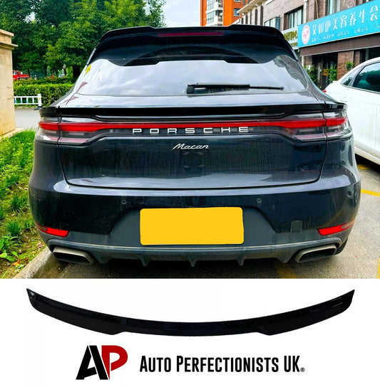 Porsche Macan Car Rear Roof Spoiler 2014-2024 Abs Gloss Black