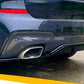 BMW X3 G01 X3M Rear Diffuser Lip Valance Bumper 2017-2021 Gloss Black