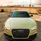 Audi RS5 Style A5 Front Honeycomb Mesh Grill 2013-2016 ABS Gloss Black