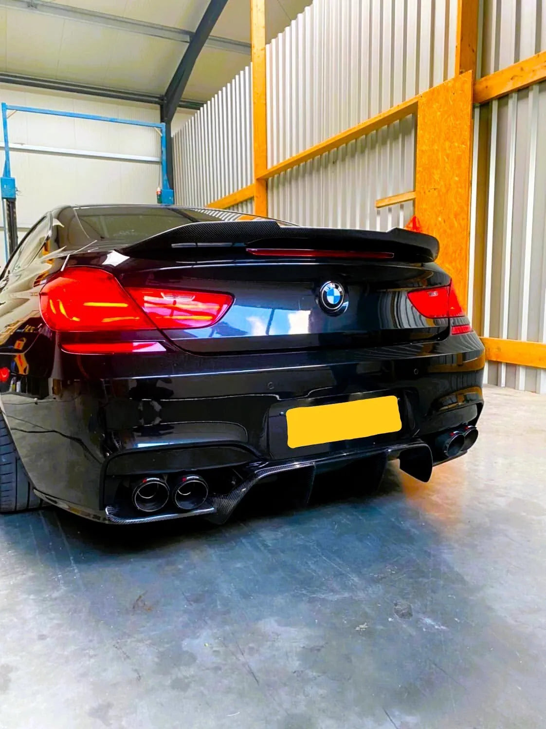 BMW 6 Series M6 F13 Car Rear Spoiler 2011-2018 Gloss Black