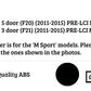 BMW 1 Series F20 F21 Rear Diffuser Lip Valance 2011-2015 Gloss Black