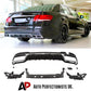 Mercedes E Class W212 Rear Lip Valance Diffuser 2013-2016 Gloss Black
