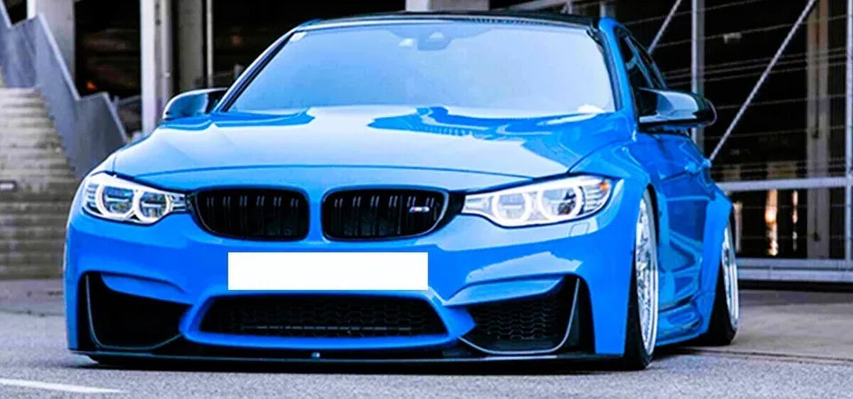 BMW M3 M4 F80 F82 Front Splitter 2014-2020 M Performance Gloss Black