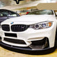 BMW M3 M4 F80 F82 Front Splitter 2014-2020 M Performance Gloss Black