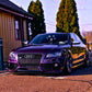 Audi RS4 Style A4 S4 Front Honeycomb Mesh Grill 2008-2012 Gloss Black