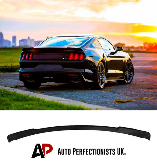 Ford Mustang Car Rear Spoiler 2015-2024 R Style Gloss Black