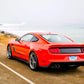 Ford Mustang Car Rear Spoiler 2015-2024 R Style Gloss Black