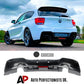 BMW 1 Series F20 F21 Rear Diffuser Lip Valance 2011-2015 Carbon Fibre