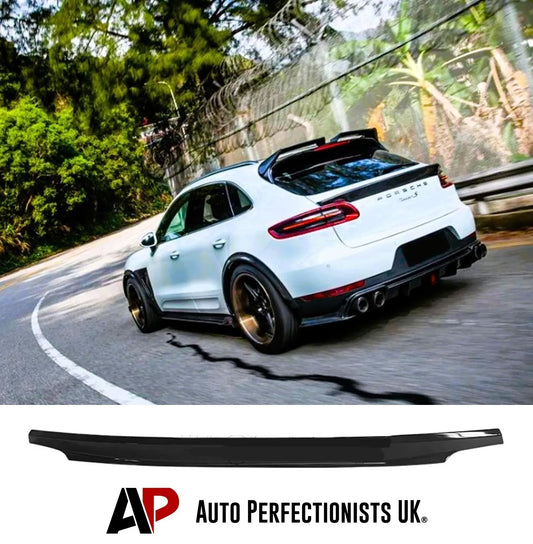 Porsche Macan Car Rear Spoiler 2014-2024 Gloss Black