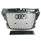 Audi A3 S3 8P Front Honeycomb Mesh Grill 2009-2013 RS3 Gloss Black