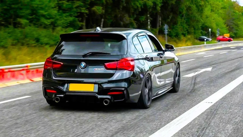 BMW 1 Series F20 Rear Diffuser Lip Bumper 2015-2019 Carbon Fibre