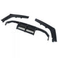 BMW M3 M4 F80 F82 F83 Rear Diffuser Lip Valance 2013-2018 Gloss Black