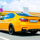 BMW M3 M4 F80 F82 F83 Rear Diffuser Lip Valance 2013-2018 Gloss Black