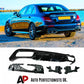 Mercedes E Class W213 Rear Valance Diffuser Lip 2017-2020 Gloss Black