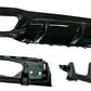 Mercedes E Class W213 Rear Valance Diffuser Lip 2017-2020 Gloss Black