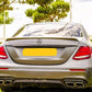 Mercedes E Class W213 Rear Valance Diffuser Lip 2017-2020 Gloss Black