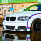 BMW 1 Series E82 E88 Front Splitter 2007-2013 Gloss Black