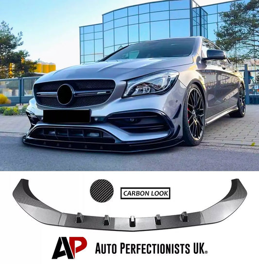 Mercedes CLA Class W117 CLA45 Front Splitter 2016-2019 Carbon Fibre
