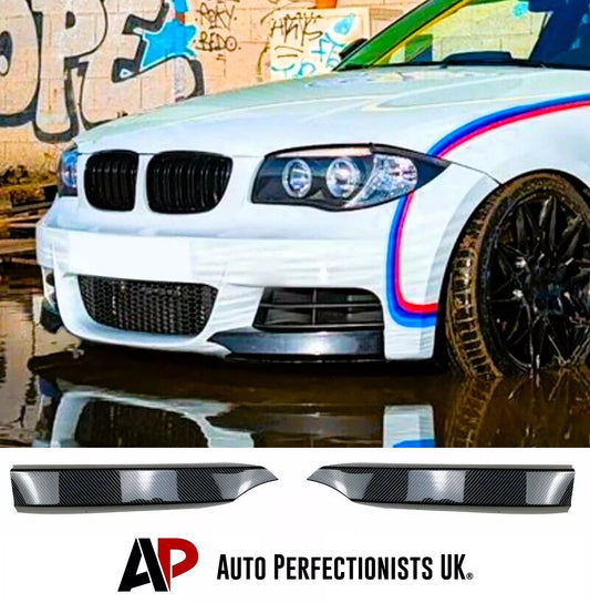 BMW 1 Series E82 E88 Front Splitter 2007-2013 Carbon Fibre