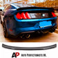 Ford Mustang Car Rear Spoiler 2015-2024 Blade Style Gloss Black