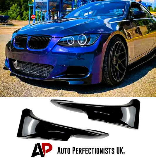 BMW 3 Series E92 E93 Front Splitter 2004-2008 Gloss Black