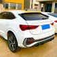 Audi Q3 SQ3 RSQ3 Sportback Car Rear Roof Spoiler 2018-24 Gloss Black